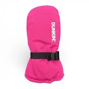 Limited Edition Dunkin Mitten Iced Coffee Glove 2026 Winter Left Hand Pink New